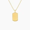 Collier Acier Doré Lorant