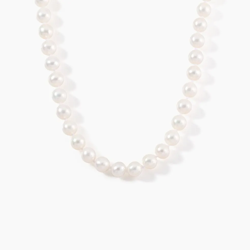 Collier Akoya Or Jaune Perle De Culture D'akoya