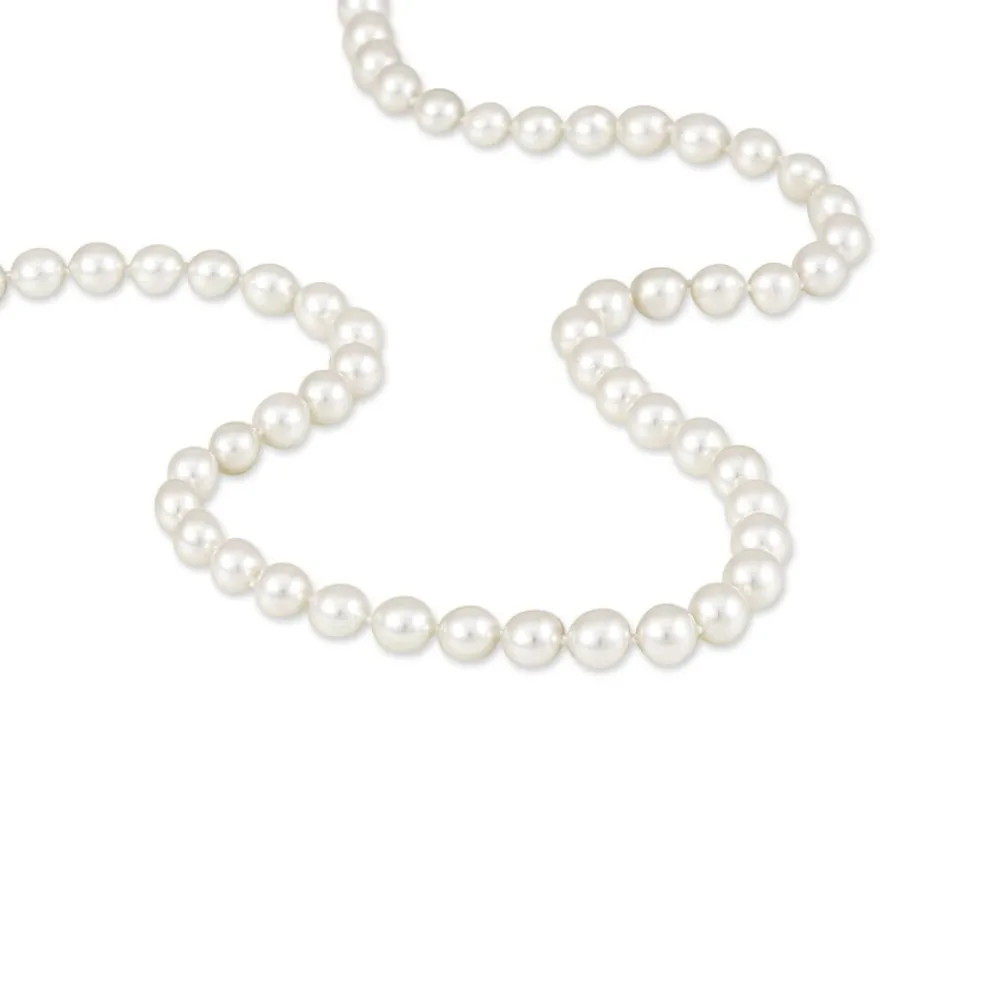 Collier Akoya Or Jaune Perle De Culture D'akoya