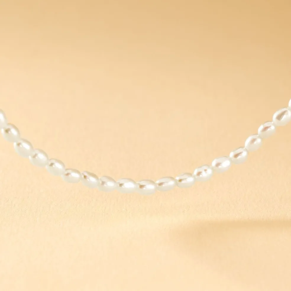 Collier Alceste Or Jaune Perle De Culture