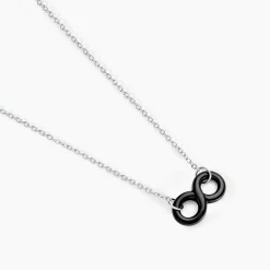 Collier Alicia Argent Blanc Céramique