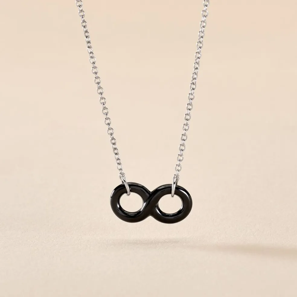 Collier Alicia Argent Blanc Céramique