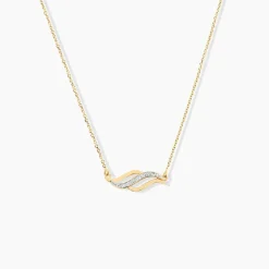 Collier Aliz Or Jaune