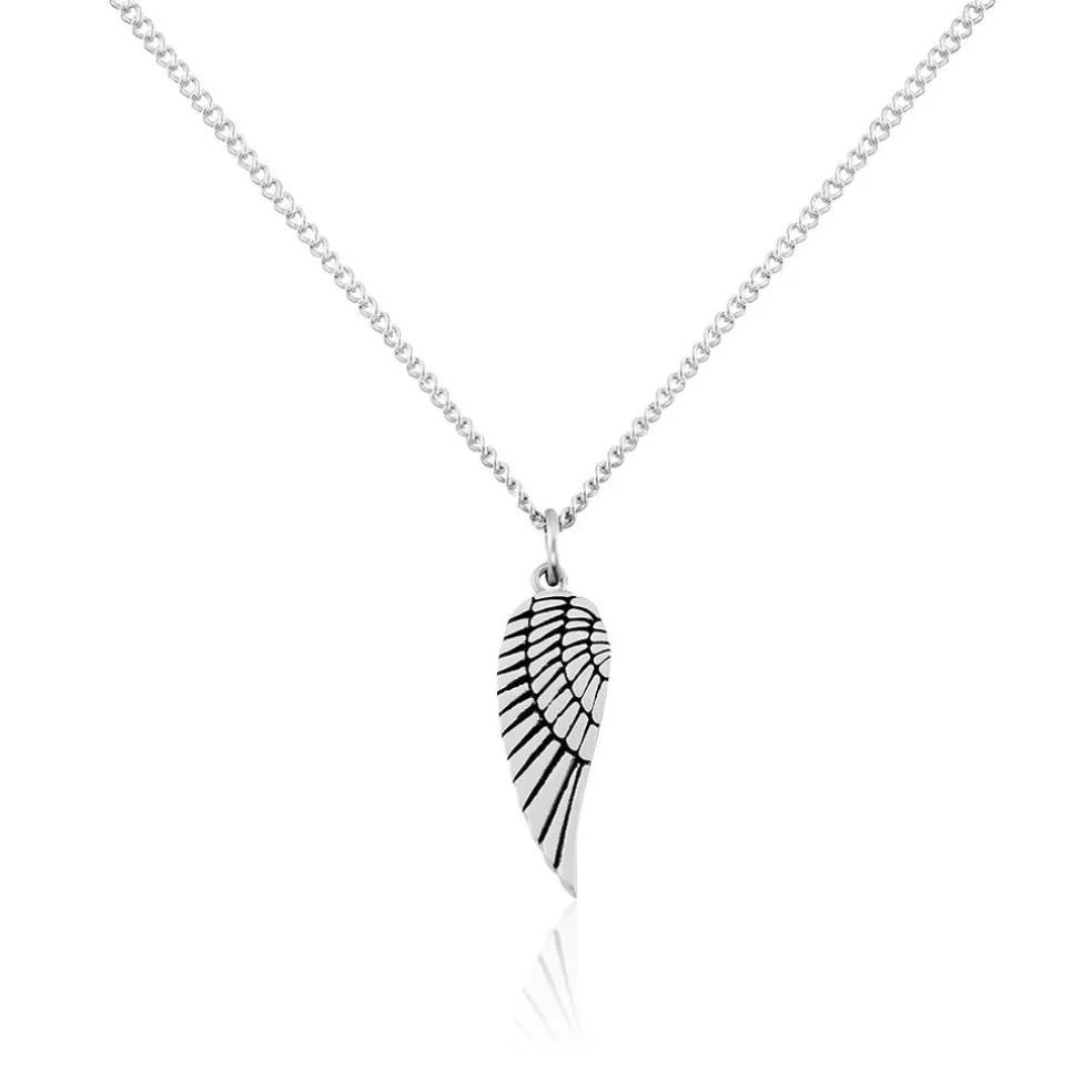 Collier Angyalka Acier Blanc