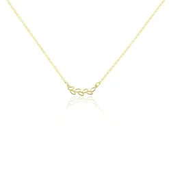Collier Arachis Or Jaune