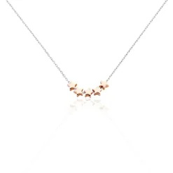 Collier Argent Bicolore Manya