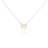 Collier Argent Bicolore Toyo