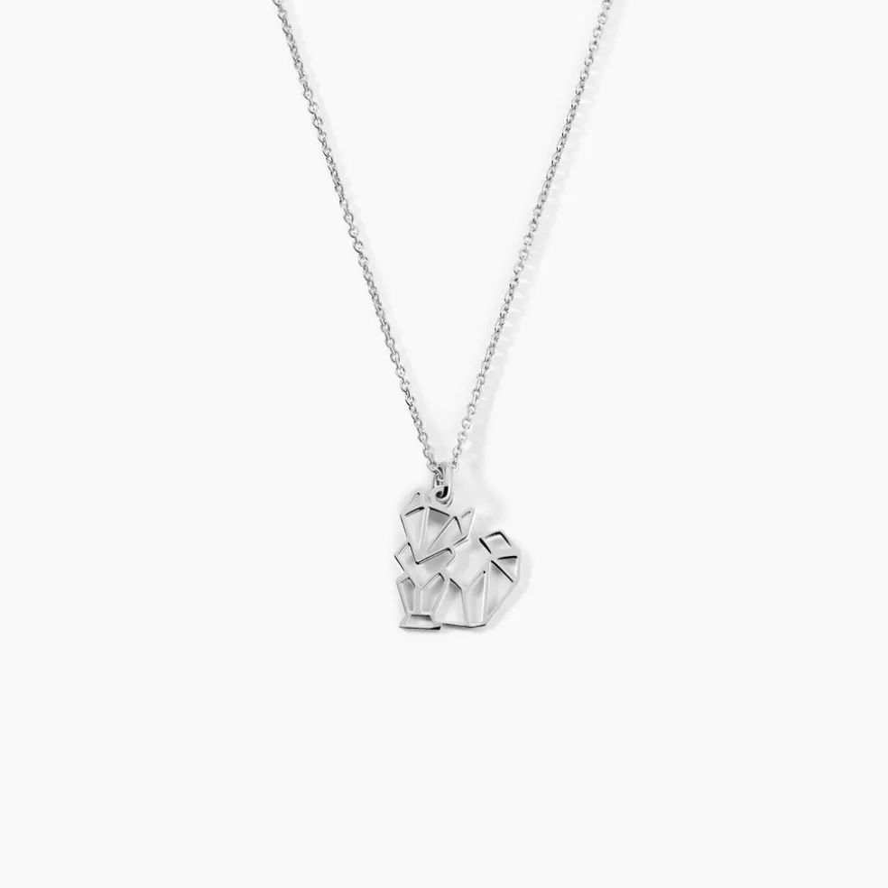 Collier Argent Blanc Alekdandarine