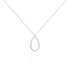 Collier Argent Blanc Camulos