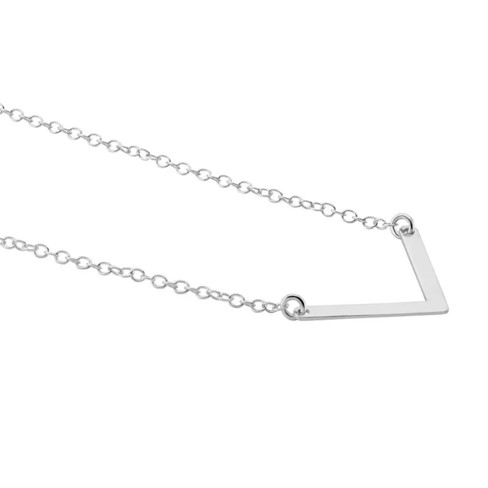 Collier Argent Blanc Lakia
