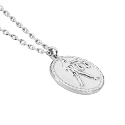 Collier Argent Blanc Lew