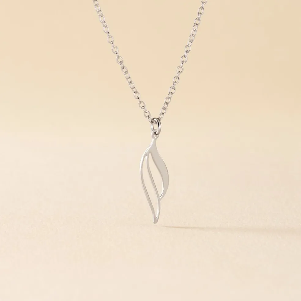 Collier Argent Blanc Prudent