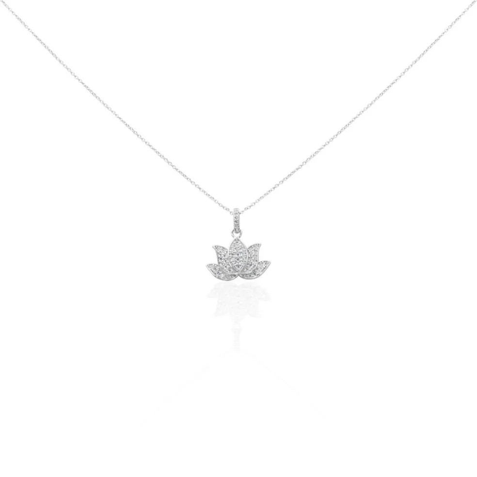 Collier Argent Cassien Oxyde