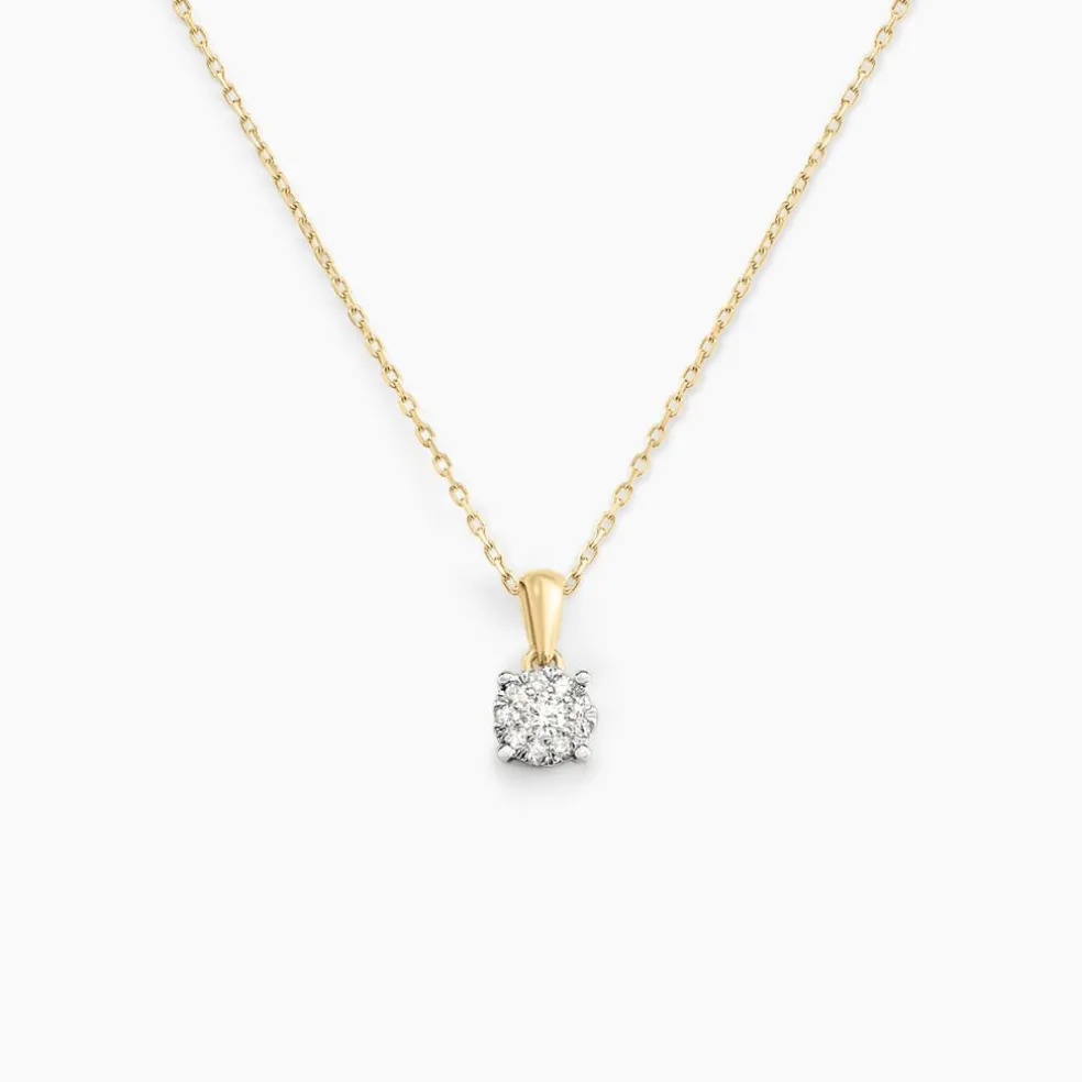 Collier Artemis Or Jaune Diamants