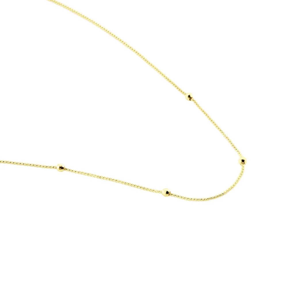 Collier Assiba Or Jaune