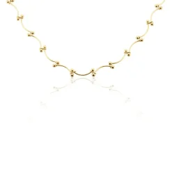 Collier Assma Plaqué Or Jaune