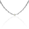 Collier Astrig Or Acier Bicolore