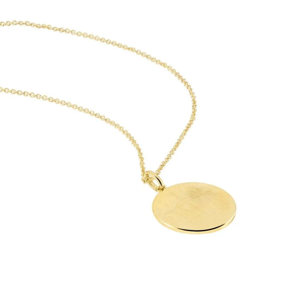Collier Astro Plaqué Or