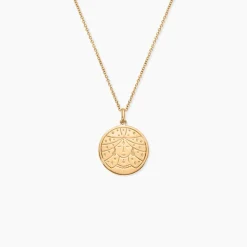 Collier Astro Plaqué Or