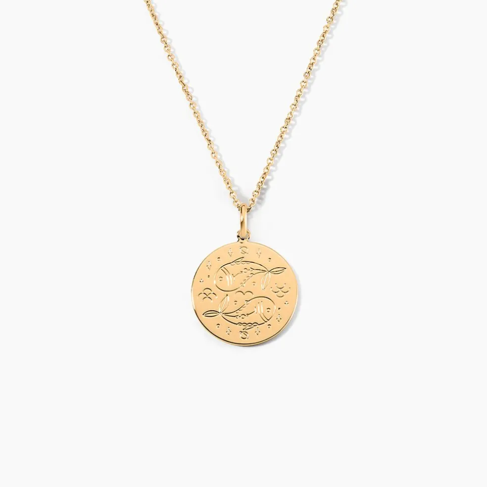 Collier Astro Plaqué Or