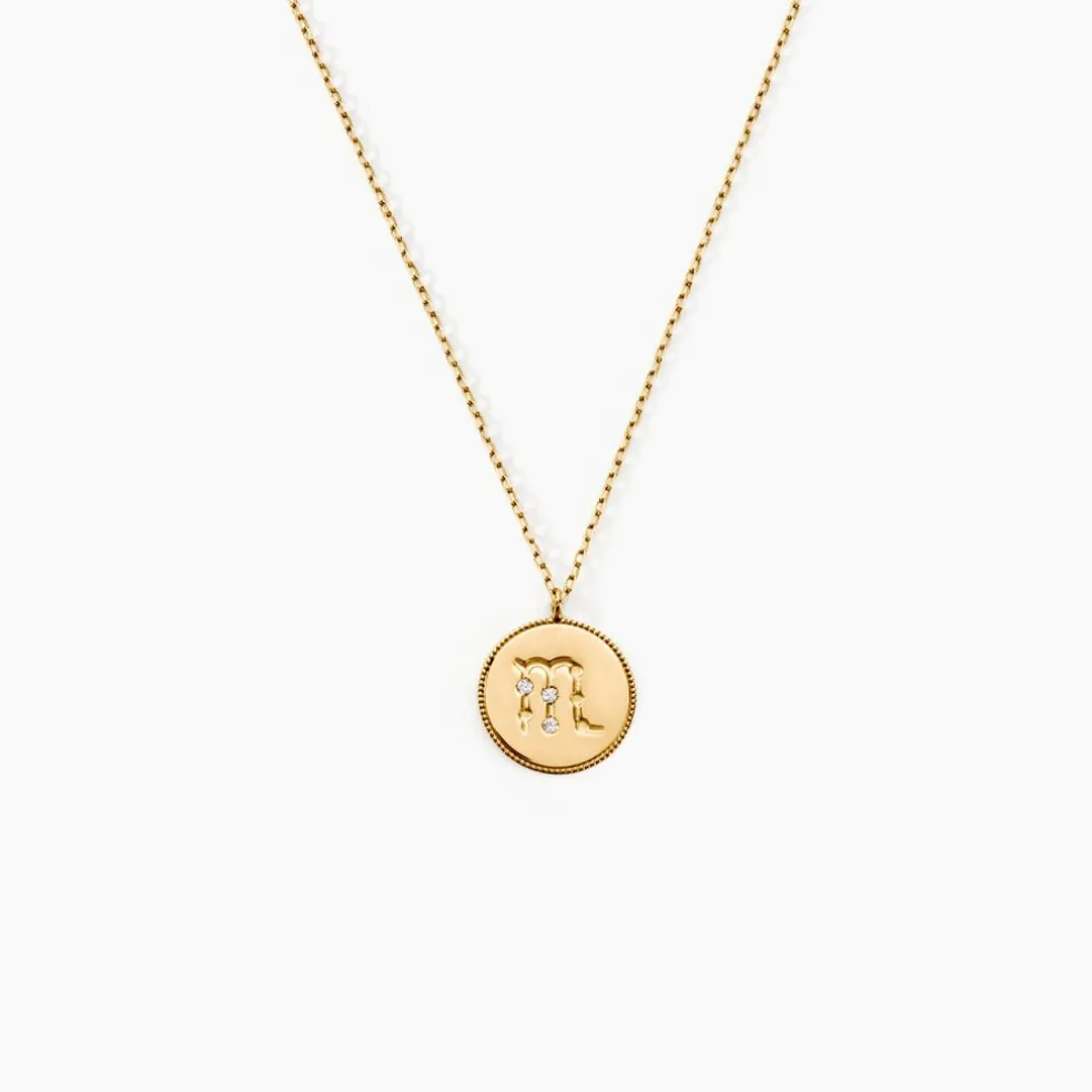 Collier Astrolae Or Jaune Diamant