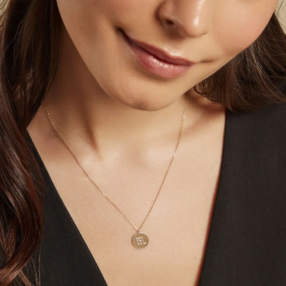 Collier Astrolae Or Jaune Diamant