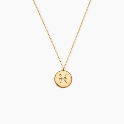 Collier Astrolae Or Jaune Diamant