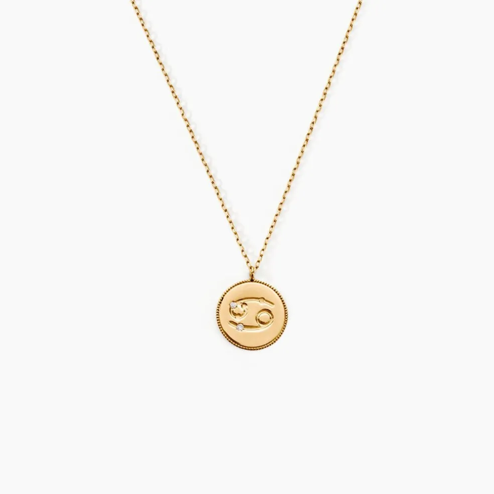 Collier Astrolae Or Jaune Diamant