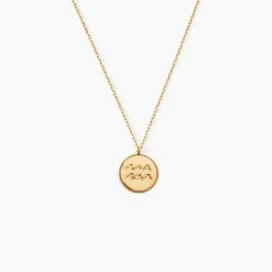 Collier Astrolae Or Jaune Diamant