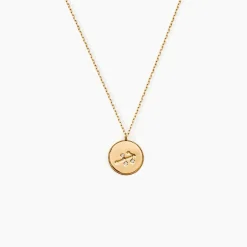 Collier Astrolae Or Jaune Diamant