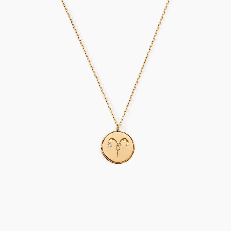 Collier Astrolae Or Jaune Diamant