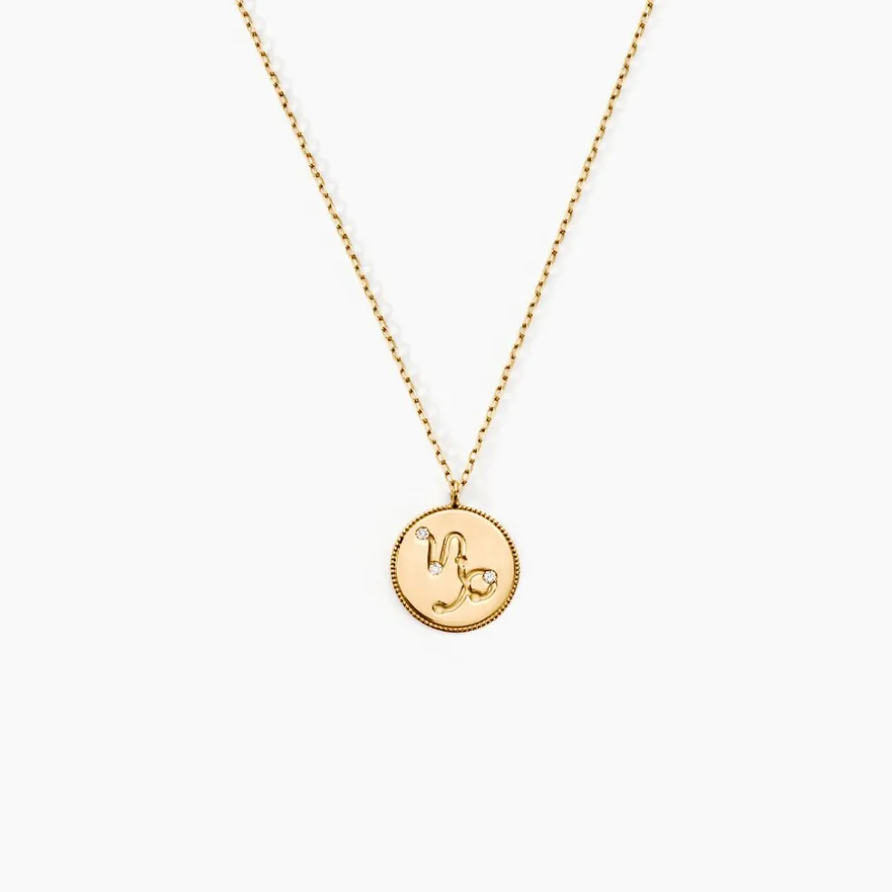 Collier Astrolae Or Jaune Diamant