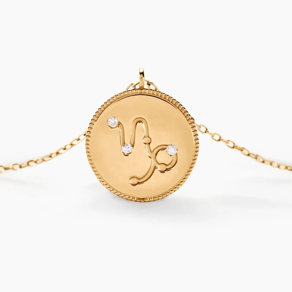 Collier Astrolae Or Jaune Diamant