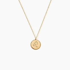 Collier Astrolae Or Jaune Diamant
