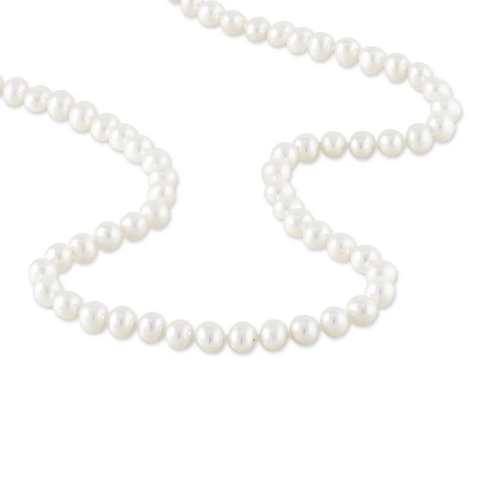 Collier Baroque Or Jaune Perle De Culture
