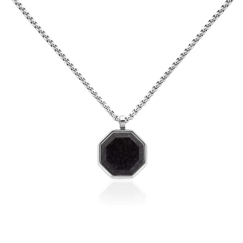 Collier Blake Acier Argenté