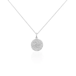 Collier Blanka Argent Blanc