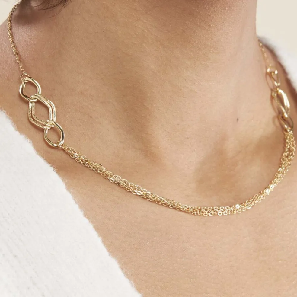 Collier Blinda Or Jaune
