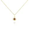 Collier Bobbie Plaqué Or Jaune Oxyde De Zirconium