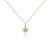 Collier Bobbie Plaqué Or Jaune Oxyde De Zirconium