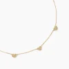 Collier Bomb Lover Or Jaune Oxyde De Zirconium