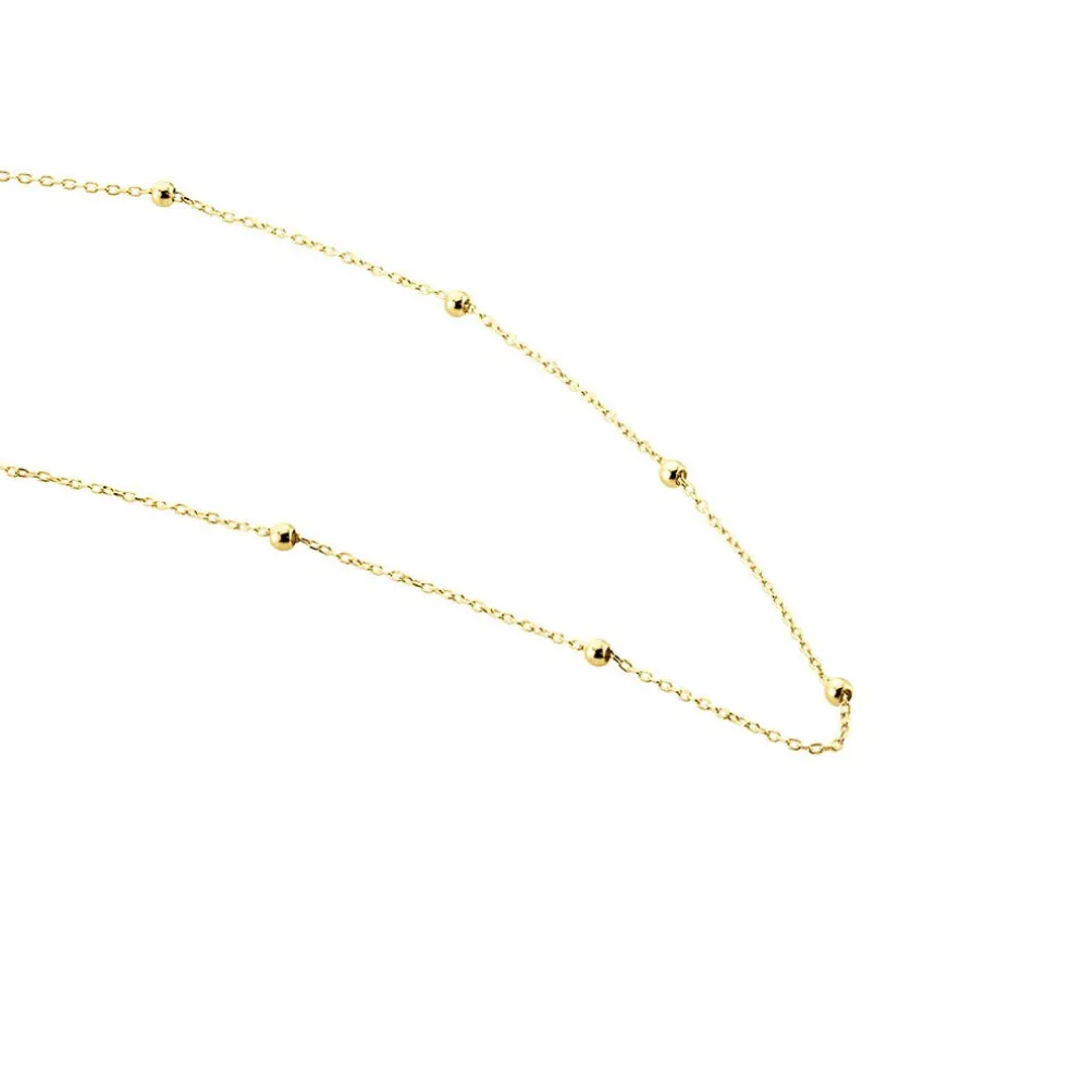 Collier Booker Or Jaune