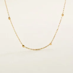 Collier Booker Or Jaune