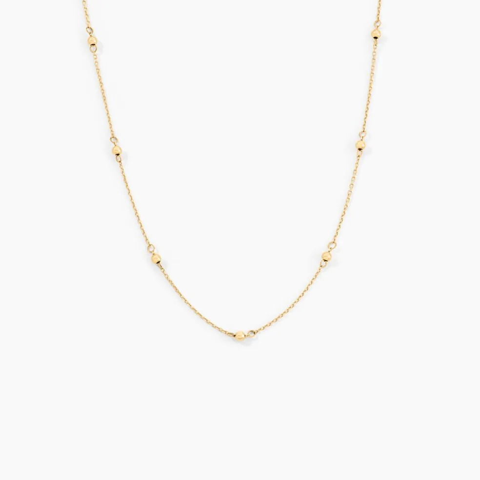 Collier Bookers Or Jaune