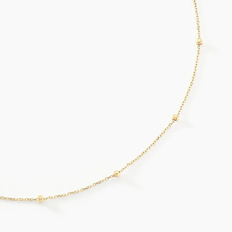 Collier Bookers Or Jaune