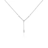 Collier Bormana Argent Blanc Oxyde De Zirconium