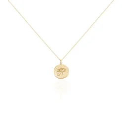 Collier Britaney Plaqué Or Jaune