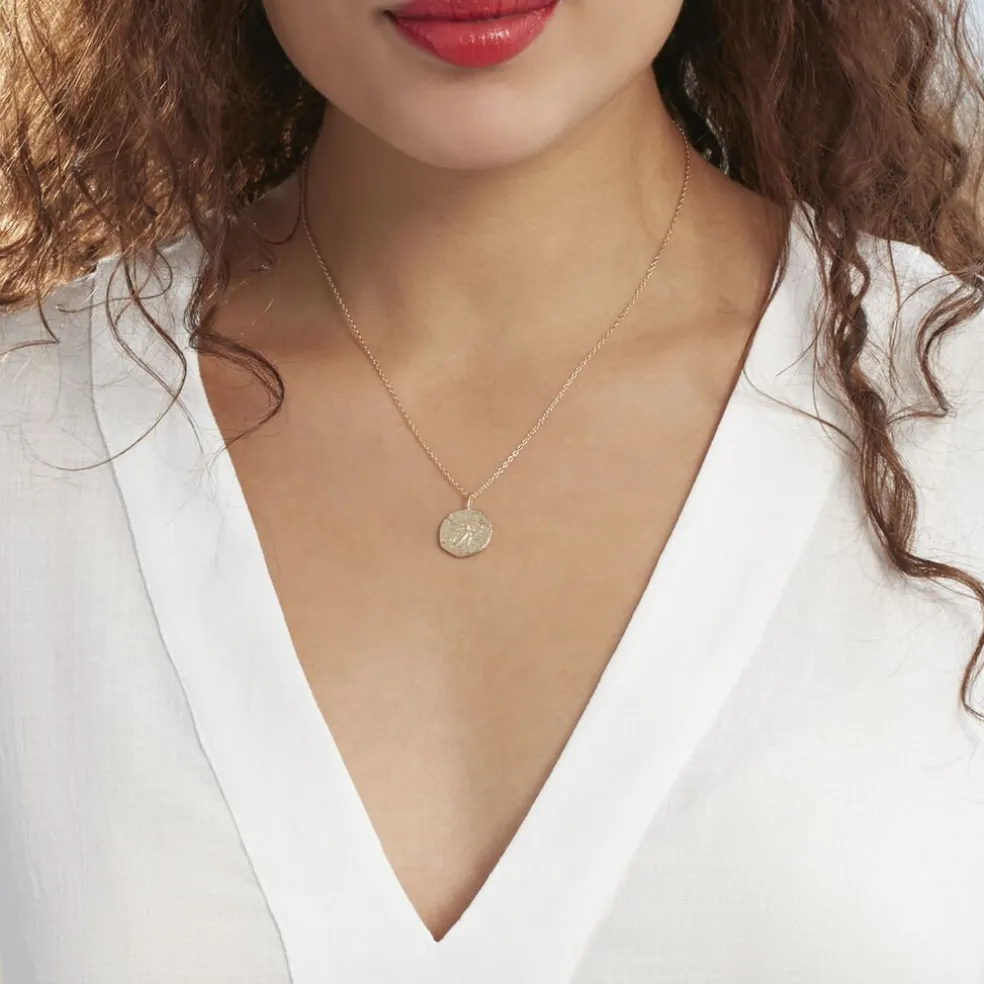 Collier Britaney Plaqué Or Jaune