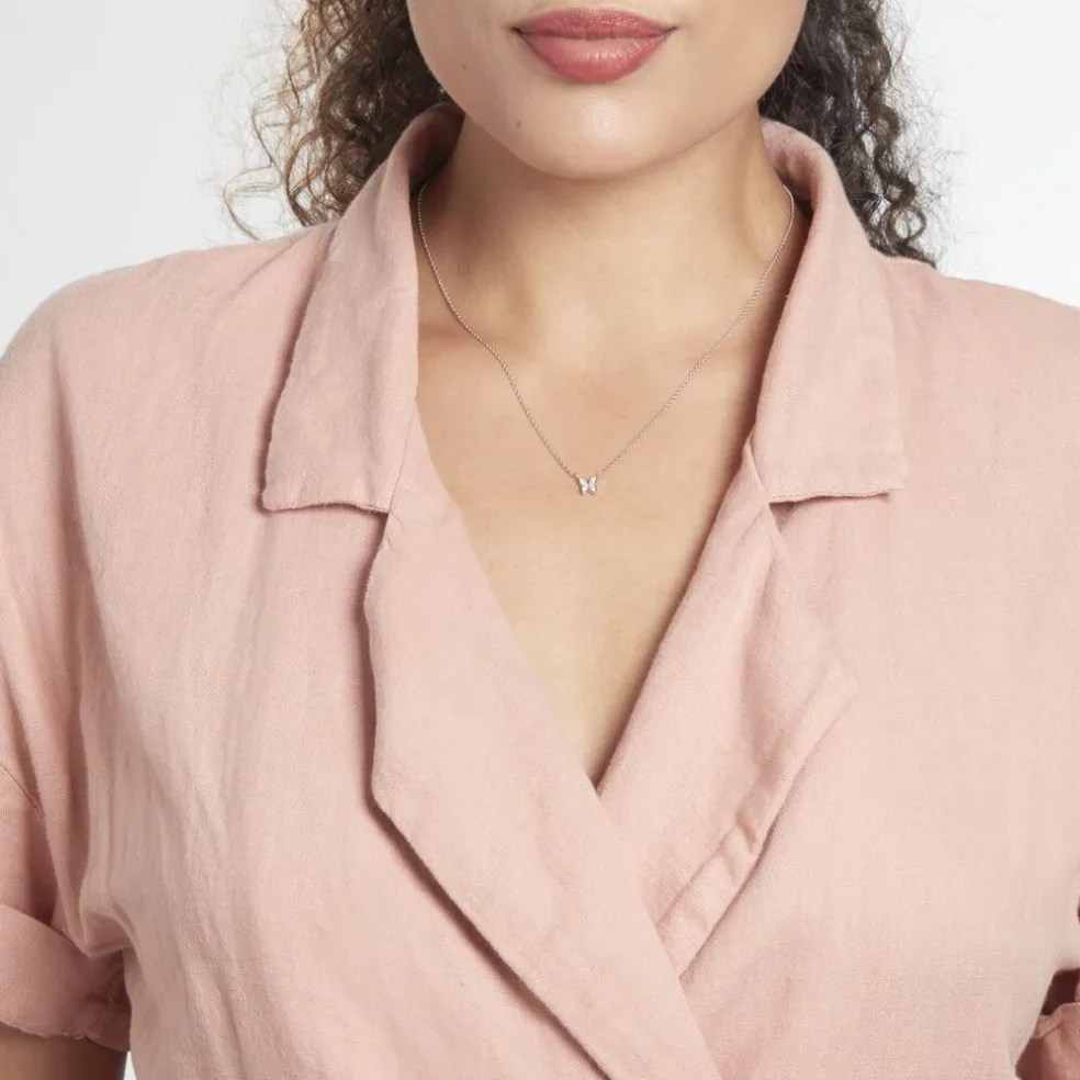 Collier Cadfan Argent Oxyde