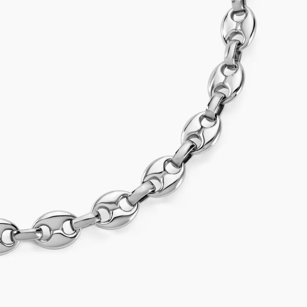 Collier Cadia Acier Blanc